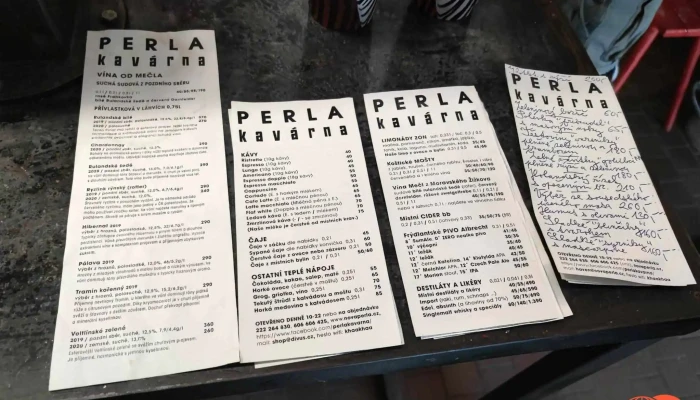 Kavarna Perla Menu - Krásná Lípa-varnsdorf 1