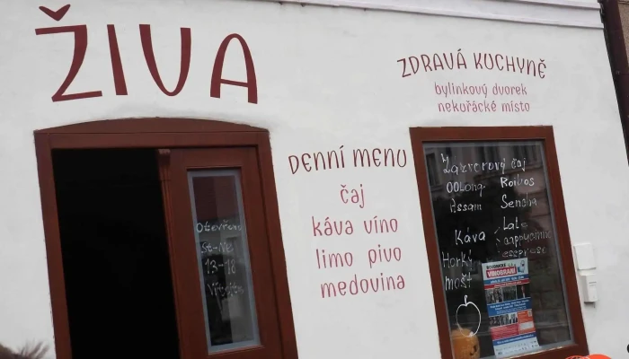 Kavarna Ziva Menu - Nám. 5. Května 25