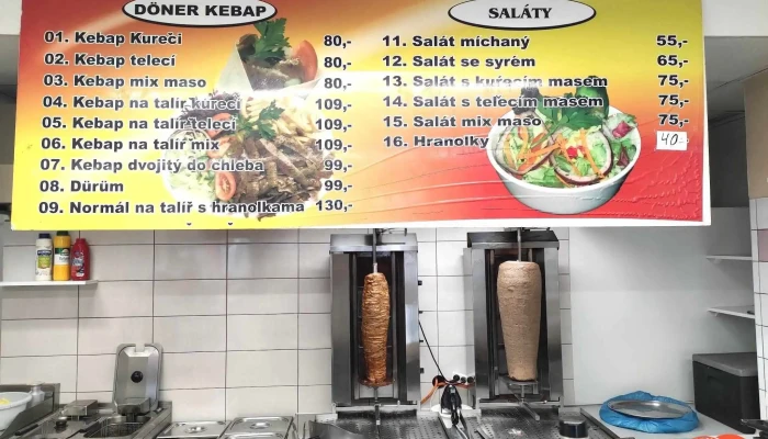 Kebab Antslya -  Menu - Dr. E. Beneše 161