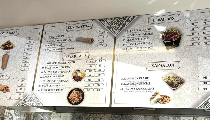 Kebab House Milovice -  Blizko Mě - V Konírnách 519