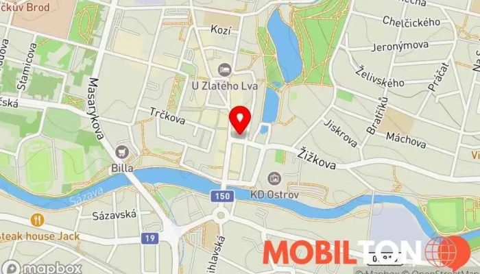 mapa Kebab Istanbul Rychlé občerstvení v Žižkova 149
