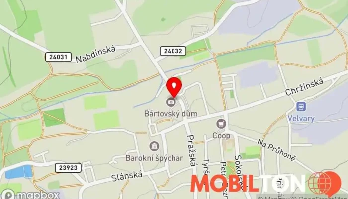 mapa Kebab s indickou restaurací Indická restaurace v nám. kr. Vladislava 17