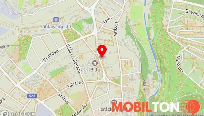 mapa Kebab ZAL Bistro - Jihlava Obchod s kebabem, Bistro v Havlíčkova 22