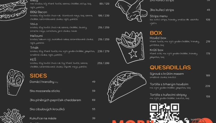 Kesburger Menu - Rybalkova 1266