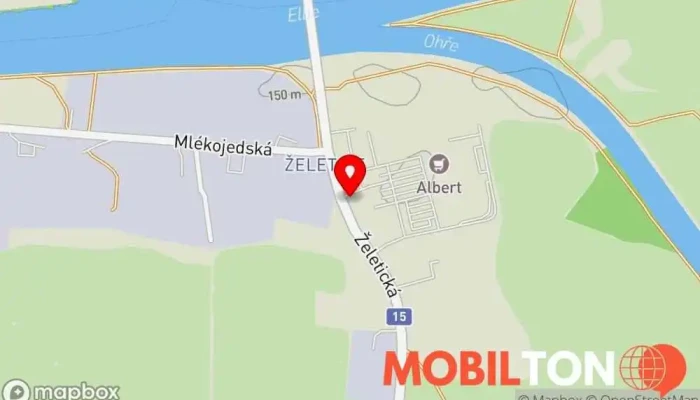 mapa KFC Litoměřice DT Restaurace, Snídaňová restaurace, Kuřecí speciality, Restaurace specializovaná na kuřecí křidélka, Rychlé občerstvení v Želetická 1