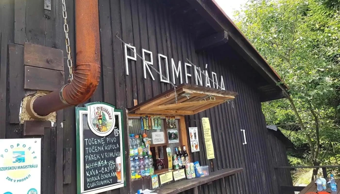 Kiosek Promenáda - 468 50 Kořenov-Polubný