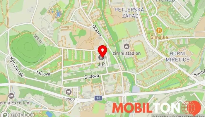 mapa Klášterec Antalya Kebab Turecká restaurace, Rychlé občerstvení v Budovatelská 488
