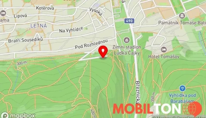 mapa Koliba U Černého medvěda Restaurace, Penzion, Hotel, Organizace svateb v U Zimního stadionu 4092