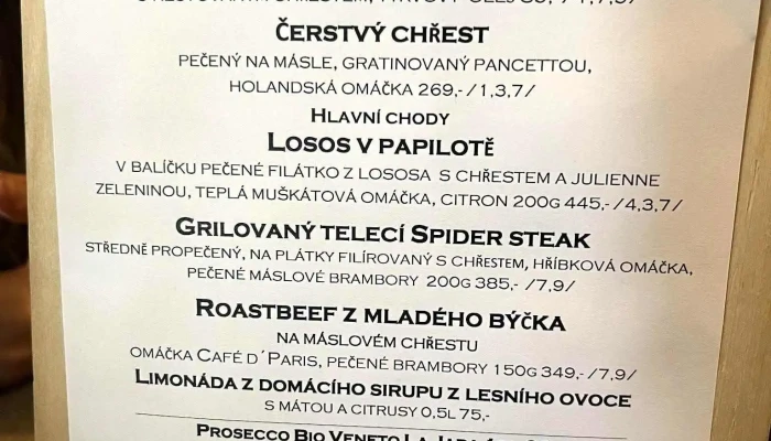 Koliba U Cerneho Medveda Menu - U Zimního Stadionu 4092