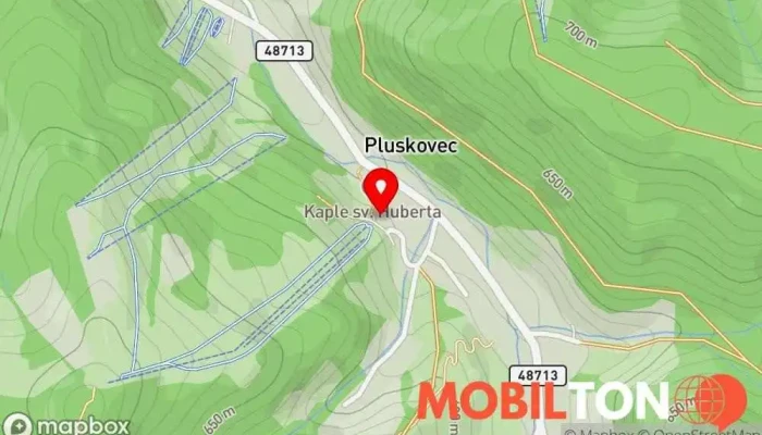 mapa Kyčerka Česká restaurace, Restaurace v Velké Karlovice
