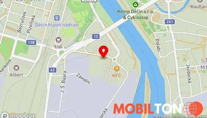 mapa KYOTO FAST FOOD Čínská restaurace v Rozbělesy