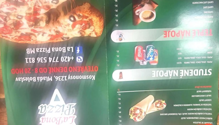 Labona Pizza Od Vlastnika - Mladá Boleslav-kosmonosy