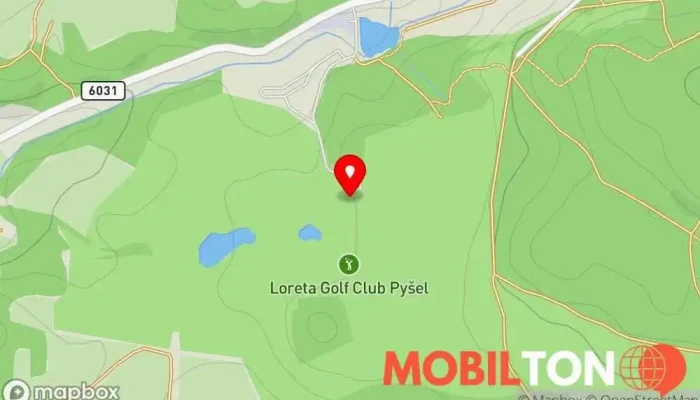 mapa Loreta restaurant Restaurace v Šibeniční 520
