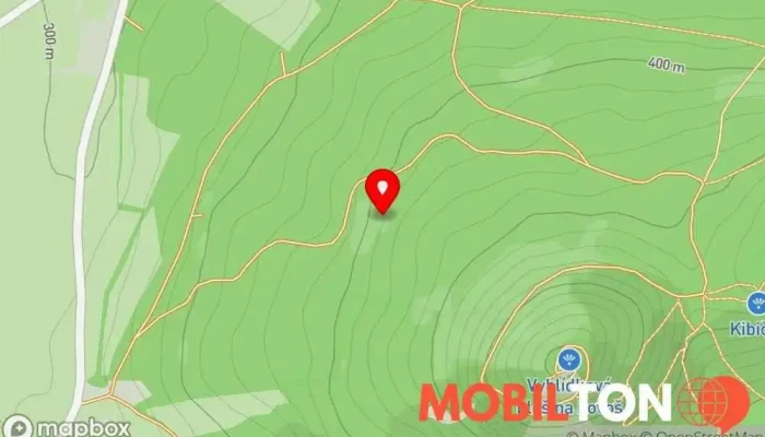 mapa Lovoš Přírodní rezervace v Velemín-Lovosice 2