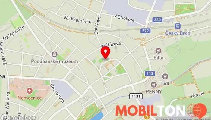 mapa Maja rodinné bistro Bistro v Husovo nám. 74