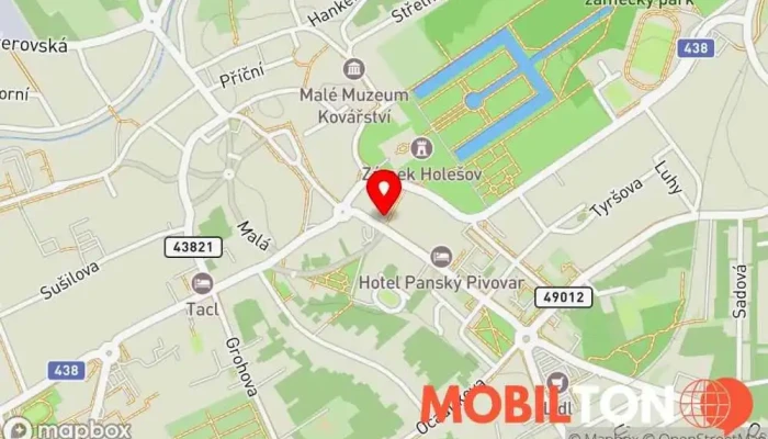 mapa Marwen Kebab Holešov Rychlé občerstvení v Masarykova 64