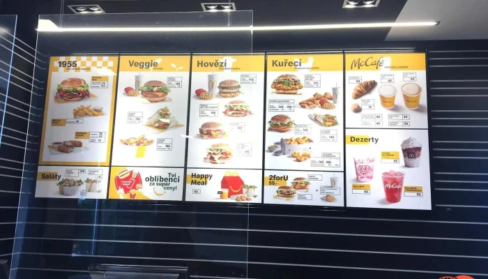 Mcdonalds Menu - Rudná