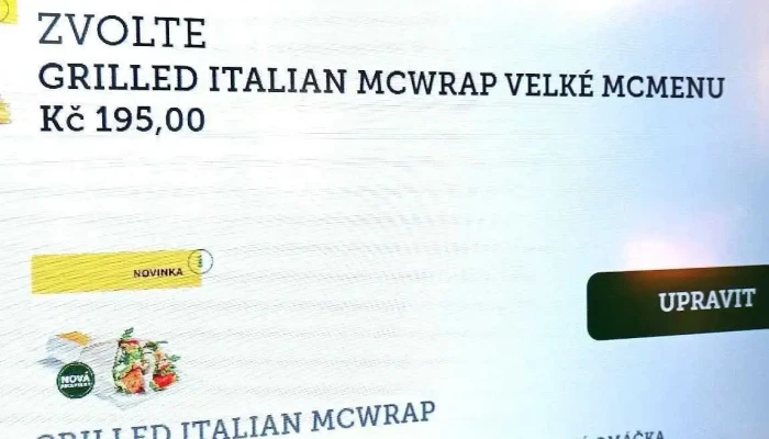 Mcdonalds Menu - Masarykovo Nám. 68
