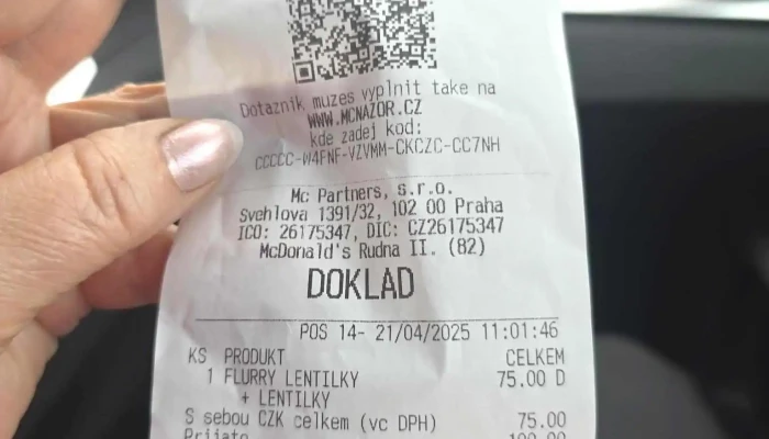 Mcdonalds Nejnovejsi - Rudná