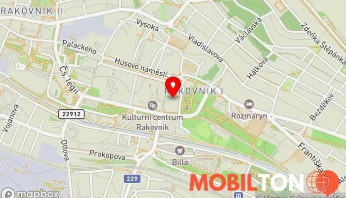 mapa My Café Kavárna / Čajovna v Rakovník I