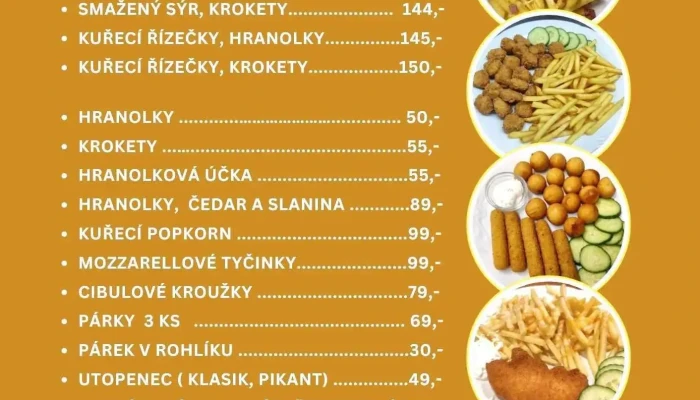 Na Letnaku Menu - Rybalkova 1267 440 01