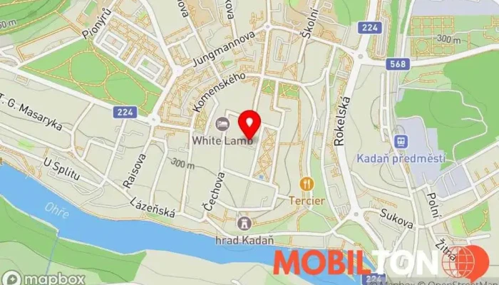 mapa NS BURGER Restaurace, Hamburgerová restaurace, Steaková restaurace v J. Švermy 2