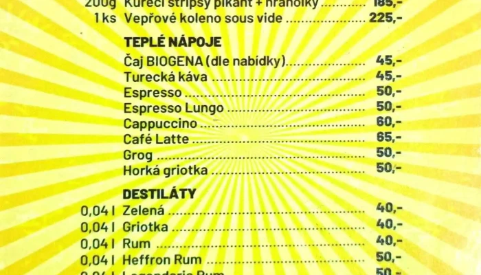 Obcerstveni Hnedle Vedle Nejnovejsi - Střelecký Ostrov 1008/8