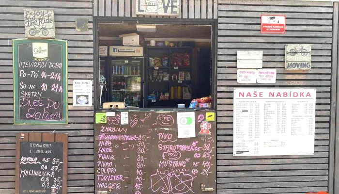Obcerstveni Na Cyklostezce Kiosek U Privozu Ve Vranem Nad Vltavou Menu - 1043