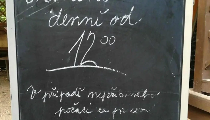 Obcerstveni Na Spici Menu - Unnamed Road