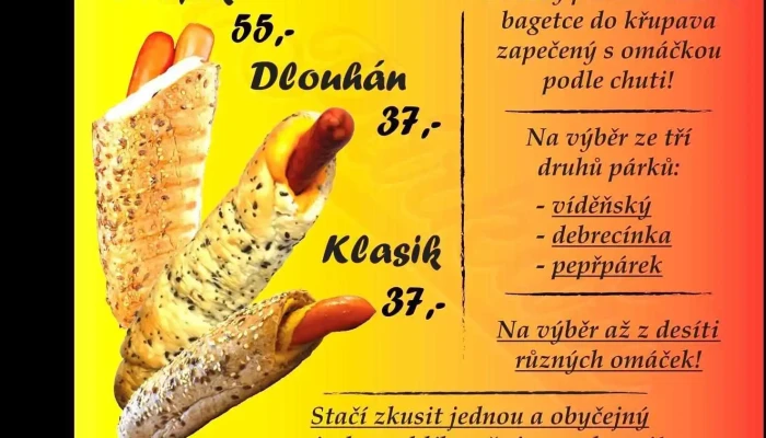 Obcerstveni U Parkare Menu - Bedrichov