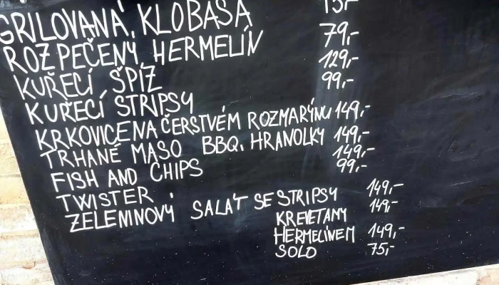 Oddechoff -  Menu - Na Nábřeží 27