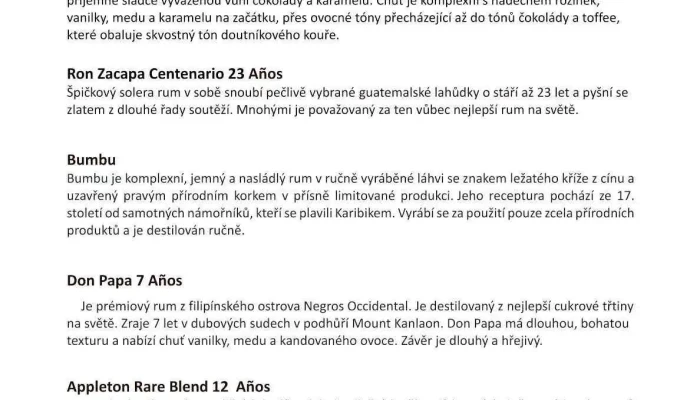 Original Restaurace Ingot Menu - Nádražní 1142/46