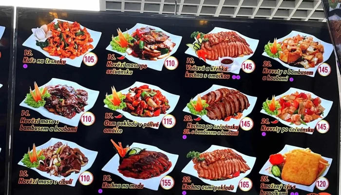 Palac Food Menu - Lobeček