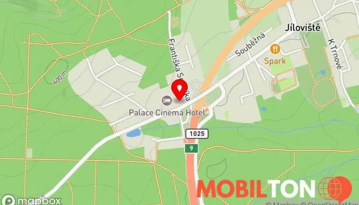 mapa Palace Inn Hotel v Všenorská 45