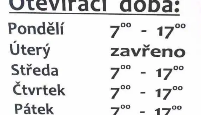 Pekarna Fetter Menu - Kollárova 2
