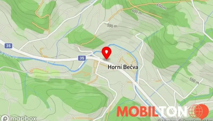 mapa Penzion a restaurace Staré časy Česká restaurace, Penzion, Cateringové služby, Pizzerie, Ubytování s pokojovou službou, Svatební služby v Horní Bečva