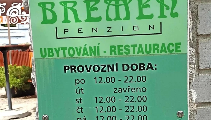 Penzion Bremen -  Ceny - Olejomlýnská 327