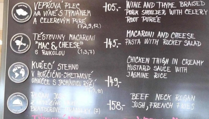 Perfect Canteen Biocev -  Menu - Vestec-jesenice U Prahy
