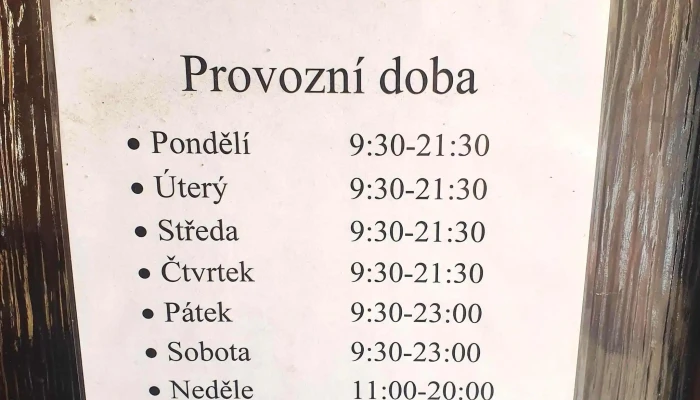 Pivnice Na Kanale Pivni Výčep - Bezručova 233/20