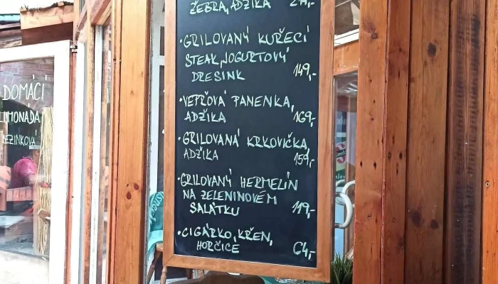 Pivnice Saloon -  Menu - Tyršovo Nábř. 486