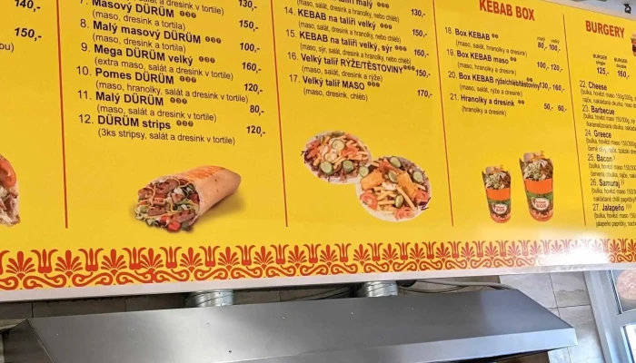 Pizza Burger Kebab 1 Oteviraci Doba - 8. Května 25