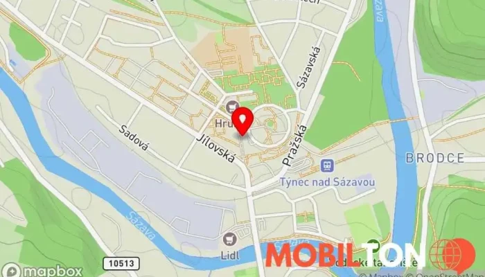 mapa Pizza Gianni Restaurace v Pěší 191