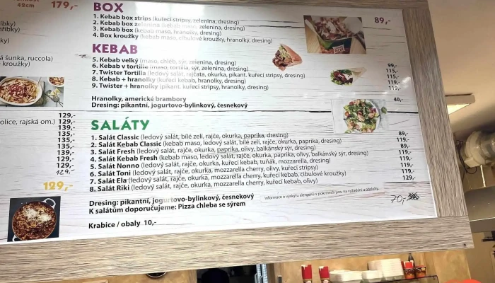 Pizza Nonno Golcuv Jenikov Menu - Nám. T. G. Masaryka 24