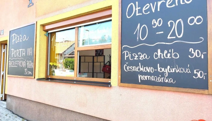 Pizza Porta Via -  Menu - Podskalí 22