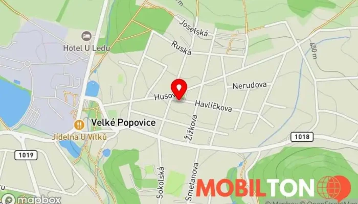 mapa Pizza pro Vás Pizzerie v Havlíčkova 194