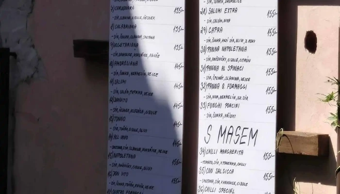 Pizza Pro Vas Menu - Havlíčkova 194