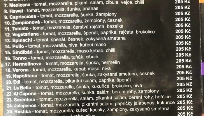 Pizza Raffaelo Sadska Videa - Paroubkova 69