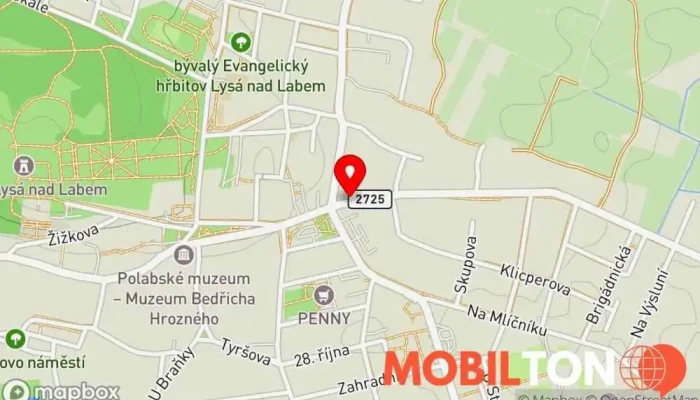 mapa PIZZARNA - Lysá nad Labem Pizza do ruky, Snídaňová restaurace, Dopolední restaurace, Obědová restaurace, Rychlé občerstvení, Restaurace v Poděbradova 114/1