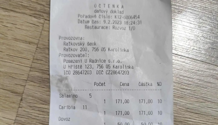 Posezeni U Radnice Katalog - Radniční Nám. 54