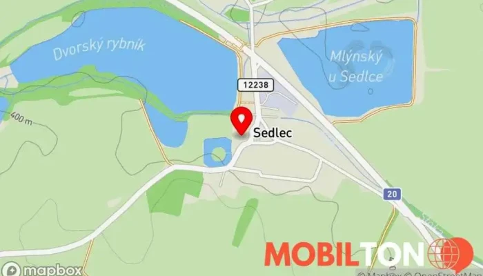 mapa Restaurace - penzion Blata Penzion, Pekařství, Prodejna sýrů, Česká restaurace, Palačinkárna, Prodejna těstovin, Hospoda, Rybí restaurace, Steaková restaurace v Sedlec